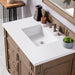 James Martin Vanities Bristol Collection 36 in. Single Vanity in Whitewashed Walnut with Countertop Options - 157-V36-WW-3AF