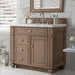 James Martin Vanities Bristol Collection 36 in. Single Vanity in Whitewashed Walnut with Countertop Options - 157-V36-WW-3AF