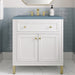 James Martin Vanities Chicago Collection 30 in. Single Vanity in Glossy White with Countertop Options - 305-V30-GW-3AF