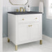 James Martin Vanities Chicago Collection 30 in. Single Vanity in Glossy White with Countertop Options - 305-V30-GW-3AF