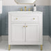 James Martin Vanities Chicago Collection 30 in. Single Vanity in Glossy White with Countertop Options - 305-V30-GW-3AF