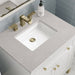 James Martin Vanities Chicago Collection 30 in. Single Vanity in Glossy White with Countertop Options - 305-V30-GW-3AF