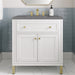 James Martin Vanities Chicago Collection 30 in. Single Vanity in Glossy White with Countertop Options - 305-V30-GW-3AF