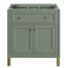 James Martin Vanities Chicago Collection 30 in. Single Vanity in Smokey Celadon, Cabinet Only - 305-V30-SC