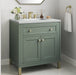 James Martin Vanities Chicago Collection 30 in. Single Vanity in Smokey Celadon with Countertop Options - 305-V30-SC-3AF