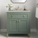 James Martin Vanities Chicago Collection 30 in. Single Vanity in Smokey Celadon with Countertop Options - 305-V30-SC-3AF