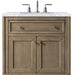 James Martin Vanities Chicago Collection 30 in. Single Vanity in Whitewashed Walnut with Countertop Options - 305-V30-WWW-3AF