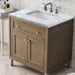 James Martin Vanities Chicago Collection 30 in. Single Vanity in Whitewashed Walnut with Countertop Options - 305-V30-WWW-3AF