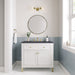 James Martin Vanities Chicago Collection 36 in. Single Vanity in Glossy White with Countertop Options - 305-V36-GW-3AF