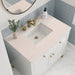 James Martin Vanities Chicago Collection 36 in. Single Vanity in Glossy White with Countertop Options - 305-V36-GW-3AF