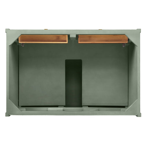 James Martin Vanities Chicago Collection 36 in. Single Vanity in Smokey Celadon, Cabinet Only - 305-V36-SC