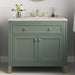 James Martin Vanities Chicago Collection 36 in. Single Vanity in Smokey Celadon with Countertop Options - 305-V36-SC-3AF