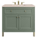 James Martin Vanities Chicago Collection 36 in. Single Vanity in Smokey Celadon with Countertop Options - 305-V36-SC-3AF