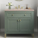 James Martin Vanities Chicago Collection 36 in. Single Vanity in Smokey Celadon with Countertop Options - 305-V36-SC-3AF