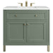 James Martin Vanities Chicago Collection 36 in. Single Vanity in Smokey Celadon with Countertop Options - 305-V36-SC-3AF