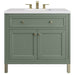 James Martin Vanities Chicago Collection 36 in. Single Vanity in Smokey Celadon with Countertop Options - 305-V36-SC-3AF