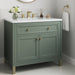 James Martin Vanities Chicago Collection 36 in. Single Vanity in Smokey Celadon with Countertop Options - 305-V36-SC-3AF