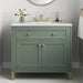 James Martin Vanities Chicago Collection 36 in. Single Vanity in Smokey Celadon with Countertop Options - 305-V36-SC-3AF