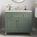 James Martin Vanities Chicago Collection 36 in. Single Vanity in Smokey Celadon with Countertop Options - 305-V36-SC-3AF