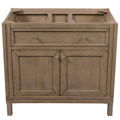 James Martin Vanities Malibu Collection 36 in. Single Vanity in Honey Alder, Cabinet Only - 500-V36-HON