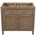 James Martin Vanities Chicago Collection 36 in. Single Vanity in Whitewashed Walnut, Cabinet Only - 305-V36-WWW