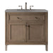 James Martin Vanities Chicago Collection 36 in. Single Vanity in Whitewashed Walnut with Countertop Options - 305-V36-WWW-3AF