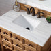 James Martin Vanities Malibu Collection 36 in. Single Vanity in Honey Alder with Countertop Options - 500-V36-HON-3AF