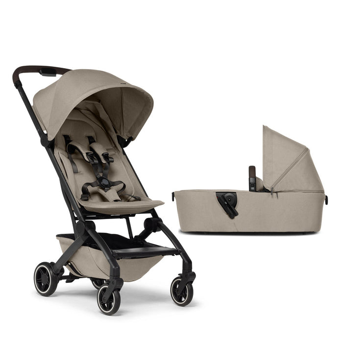 Joolz Aer+ Classic Lightweight Compact Travel Stroller With Bassinet Bundle