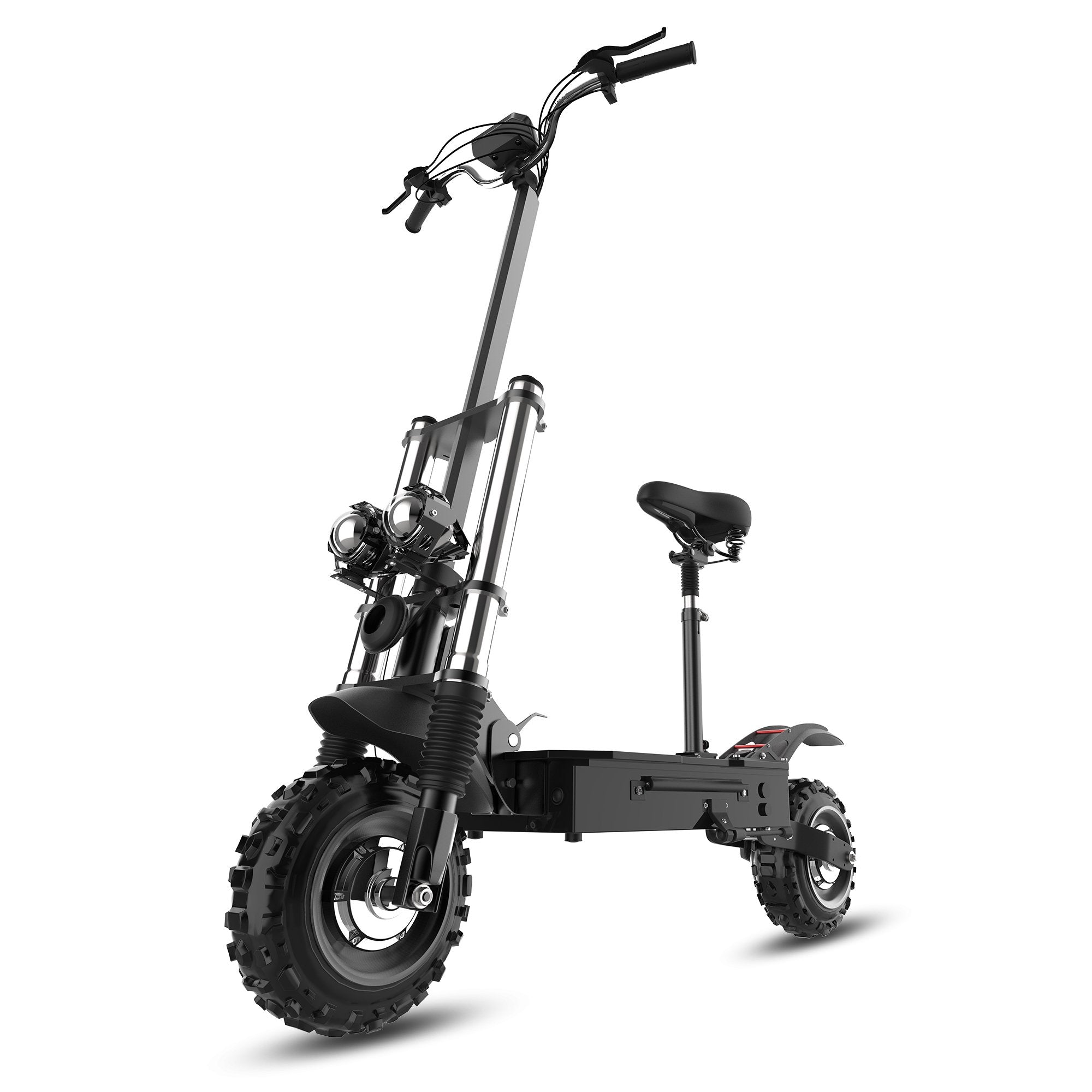 Jue Xing T60 Adults Electric Scooter 440Ibs Loading, 5600W Dual Motor E-Scooter 50 MPH, 11 inch off Road Tires - es185