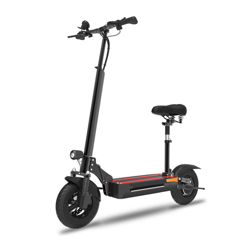 Jue Xing X500-18S Electric Scooter with Seat 25 Miles Long Range & Top Speed 34 MPH, Portable Foldable Kick E Scooter - es197