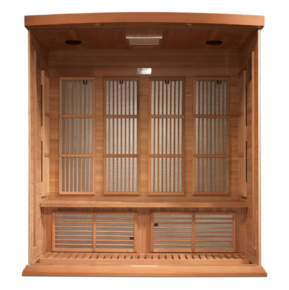 Golden Designs "Chaumont" 4 Person Near Zero EMF FAR IR Sauna  - MX-K406-01-ZF CED