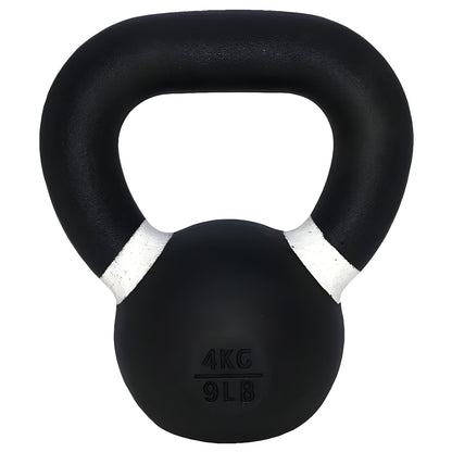 TKO Pro Cast Iron Kettlebell with Rack - Complete Set - K856PKB-4