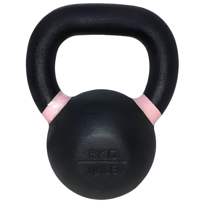 TKO Pro Cast Iron Kettlebell with Rack - Complete Set - K856PKB-4