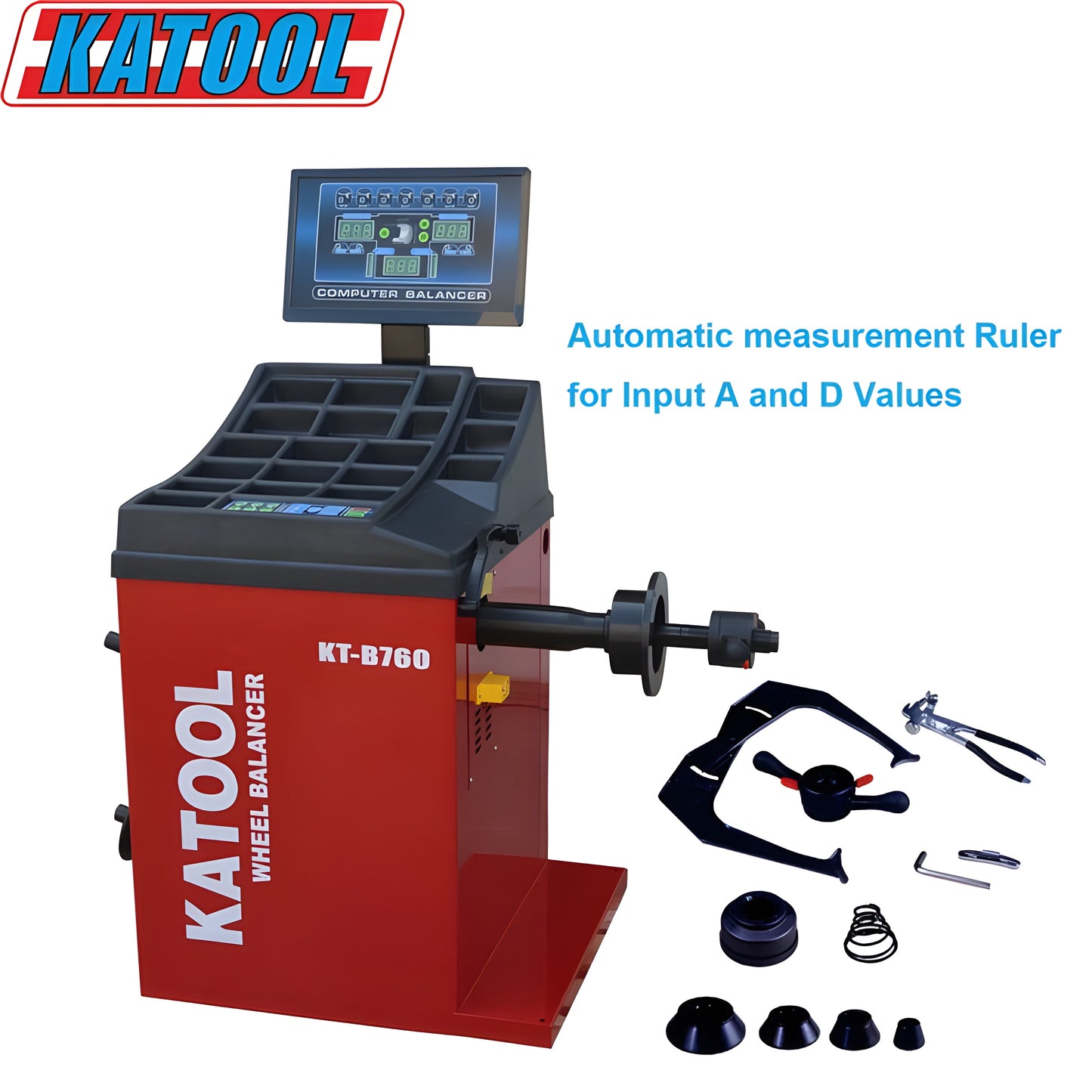 Katool Tire Changer T835 & Wheel Balancer B760 - T835+B760