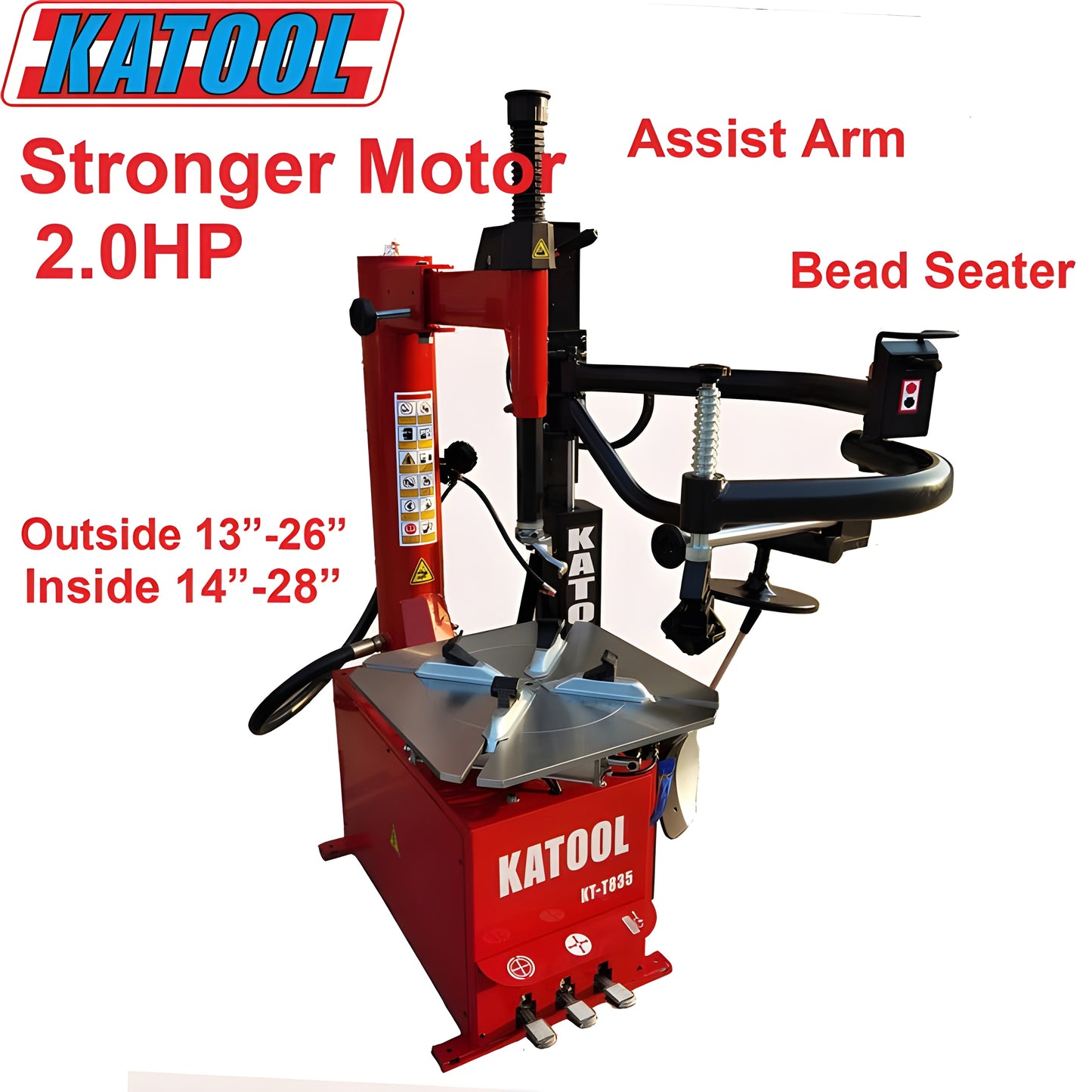 Katool Tire Changer T835 & Wheel Balancer B700 - T835+B700