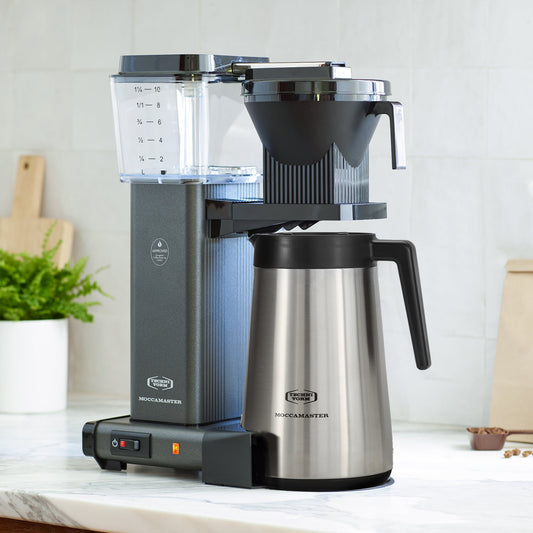 Moccamaster KBGT Coffe Maker in Stone Grey - 79317