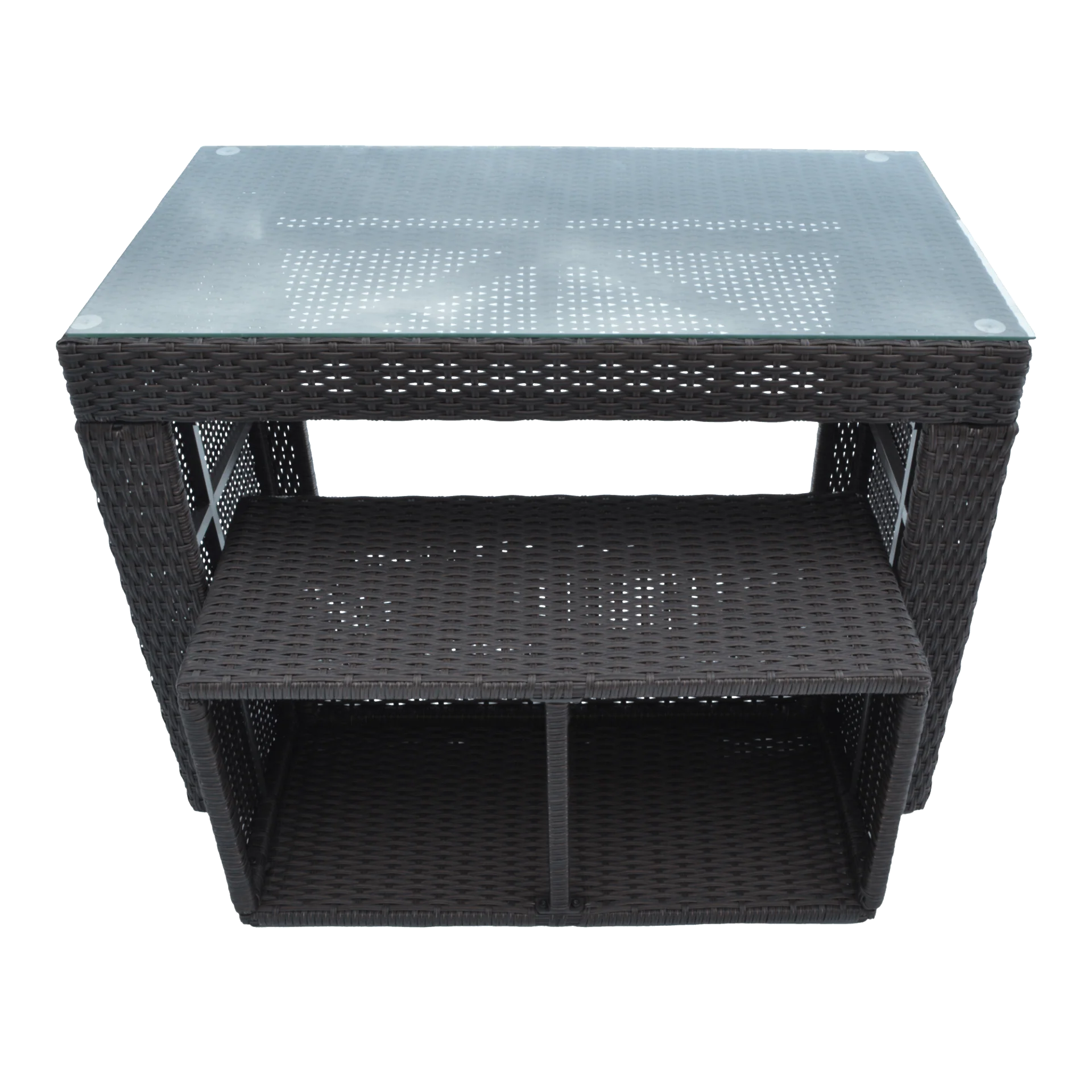 Canadian Spa Straight Bar & Stool - Square Surround Furniture - KF-10035