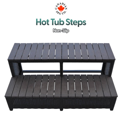 Canadian Spa Wicker Spa Step - 79in Spas - KF-10075