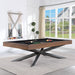 Playcraft Stella 8' Slate Pool Table, Walnut Gray - PTSTEWAG08