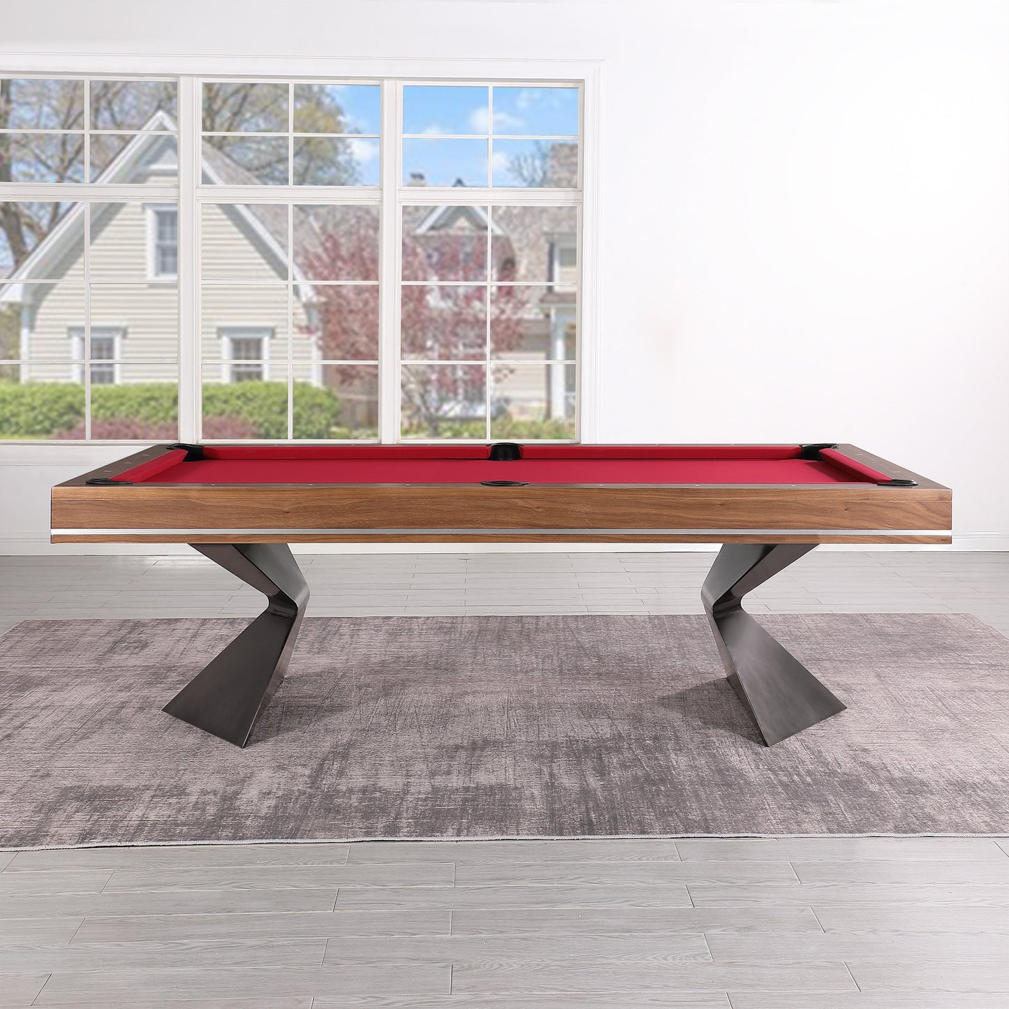 Playcraft Valencia 8' Slate Pool Table - PTVALWAB08