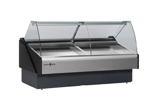 Hydra-Kool - Commercial - 77" Deli Display Case Fresh Seafood, Remote - KFM-SC-80-R