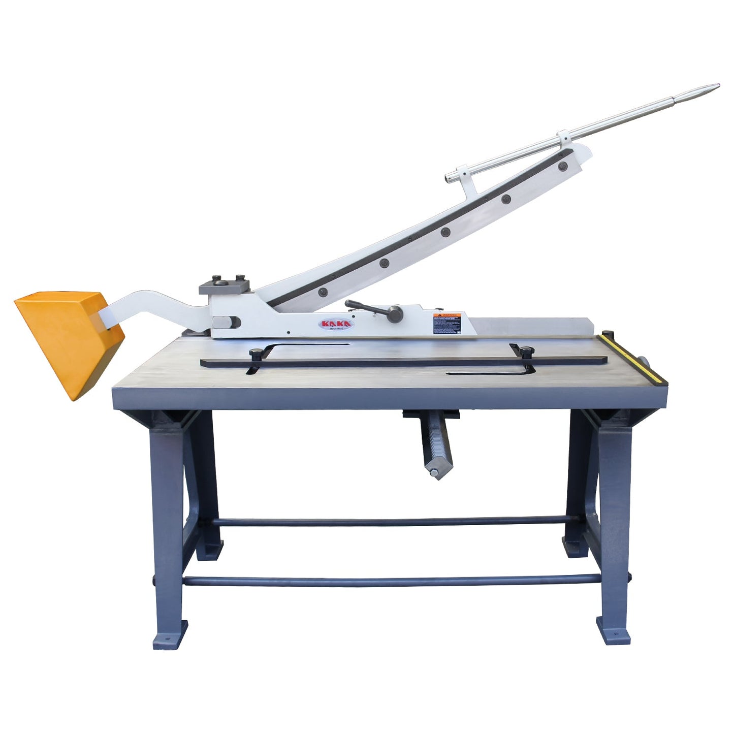 Kaka industrial KHS-40 Guillotine Metal Shear, 40 inch Bed Width, 14 Gauge Metal Guillotine Shear - 173179