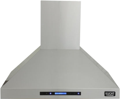 Kucht 36" Stainless Steel Indoor Wall Range Hood 900 CFM,- KRH3610A