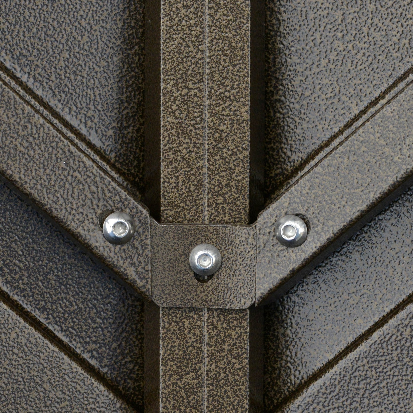 Outsunny 10' x 13' Hardtop Gazebo with Curtains, Netting, Steel Roof, Ceiling Hook, Gray - 84C-097CG