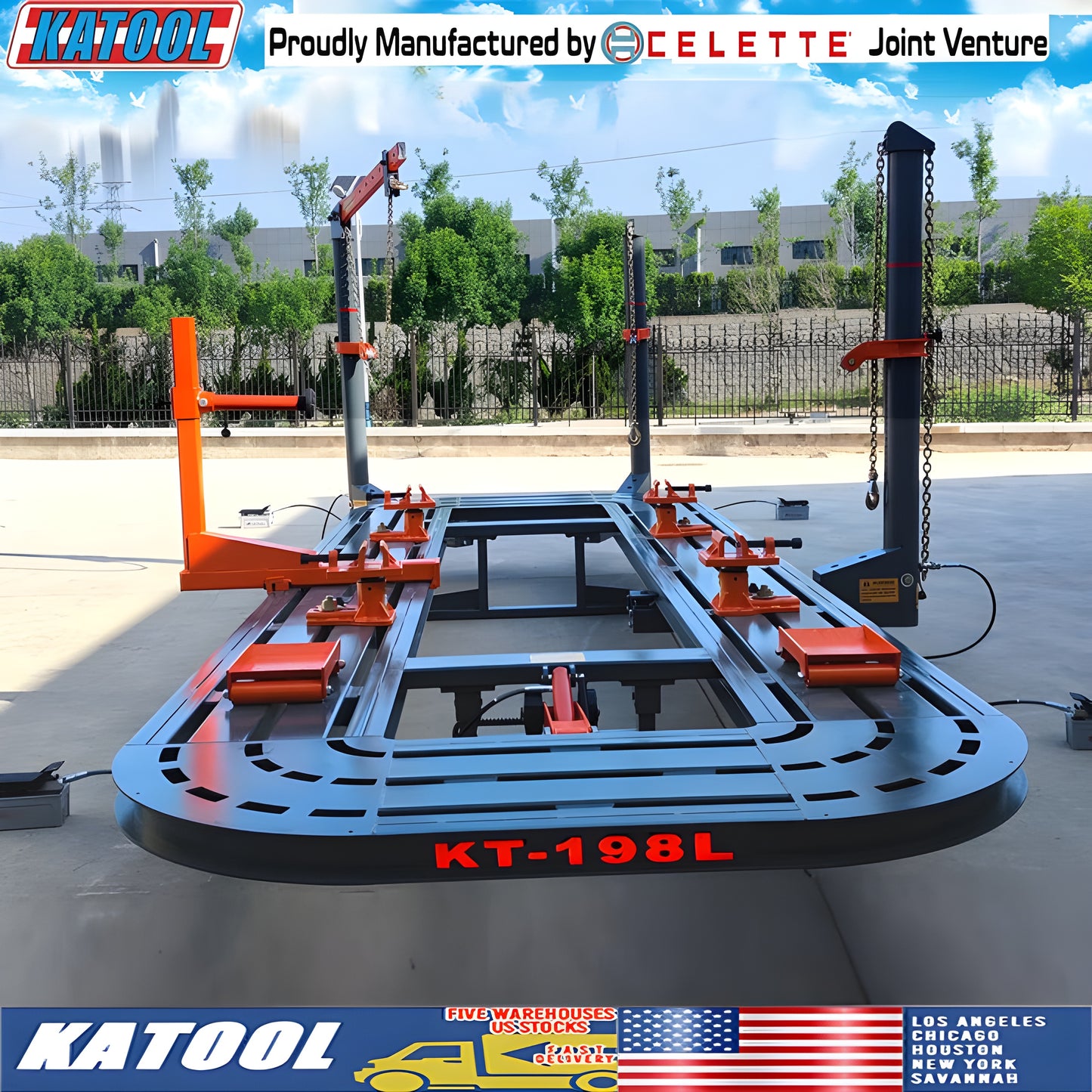 Katool Auto Body Frame Machine - KT-198L