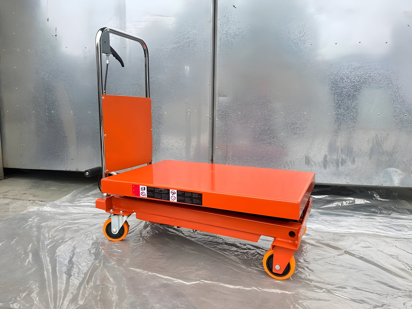 Katool Hydraulic Lift Table Cart 330lbs Manual Scissor Lift Table - KT-Lift