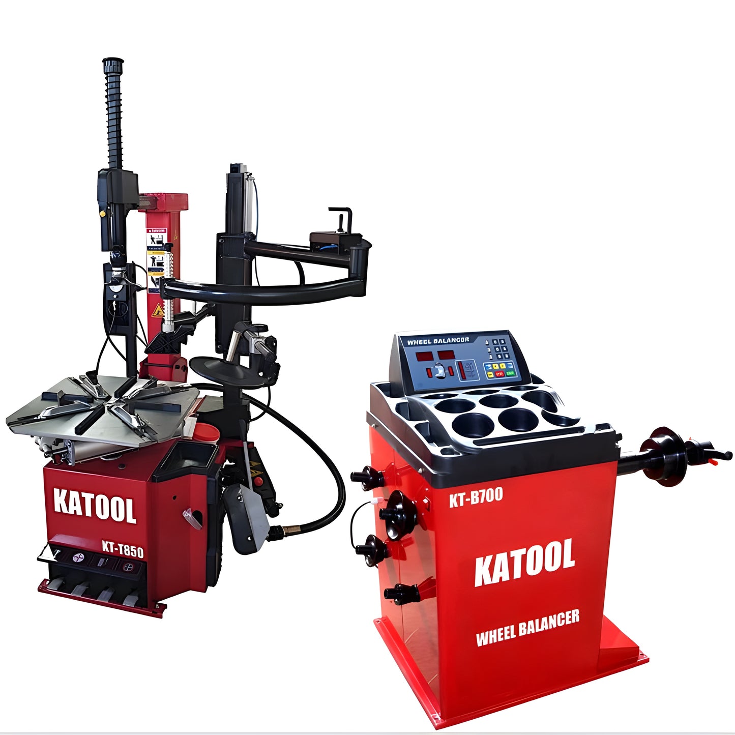 Katool Tire Changer T850 & Wheel Balancer B700 - T850+B700