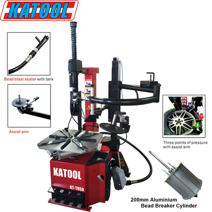 Katool Tire Changer T850 & Wheel Balancer B700 - T850+B700