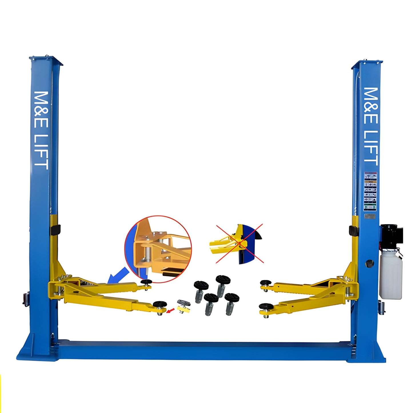 Katool Two Post Vehicle Lift 10,000lbs H105 - KT-H105
