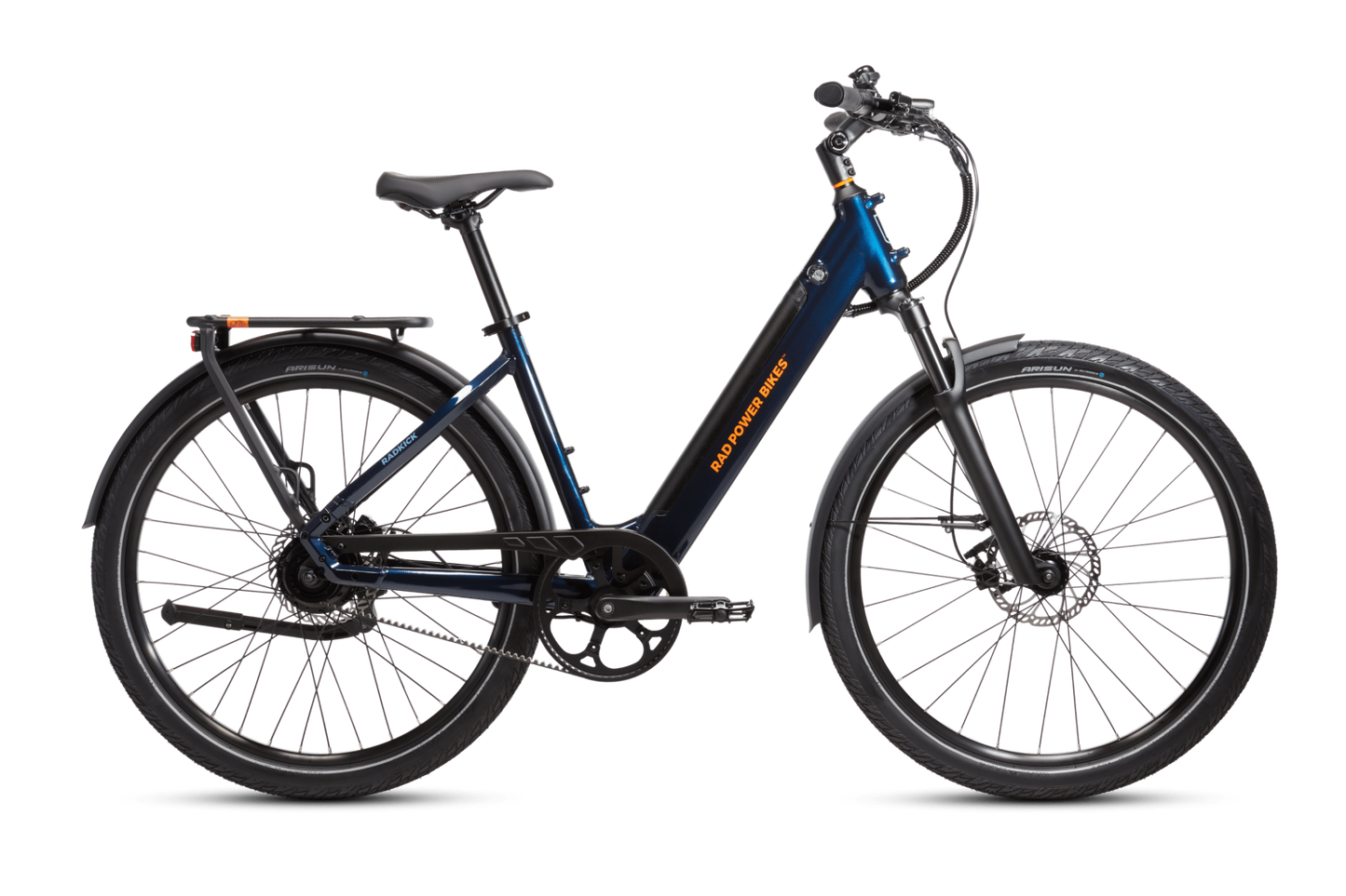 Rad Power RadKick Belt Drive Electric Lightweight Bike Top Speed 20MPH - 110-00003